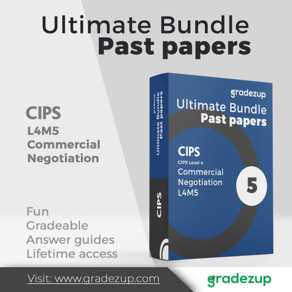 CIPS Commercial Negotiation L4M5 bundle