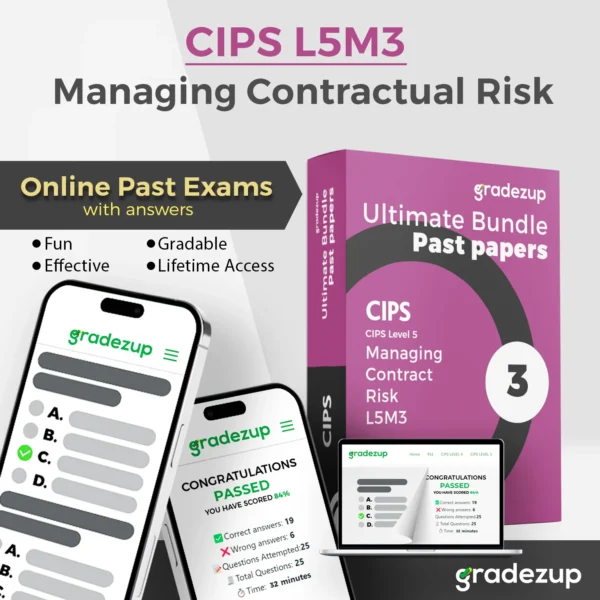 CIPS L5M3 exam past papers 2025 with detailed answers