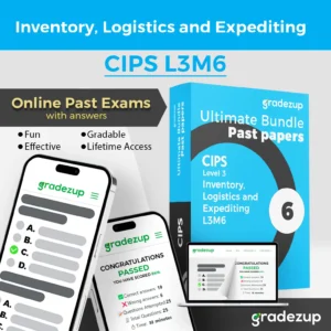 CIPS L3M6 – Inventory, Logistics and Expediting