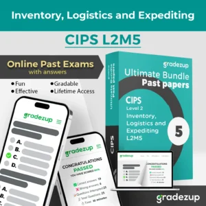 CIPS L2M5 Inventory, Logistics and Expediting past papers bundle