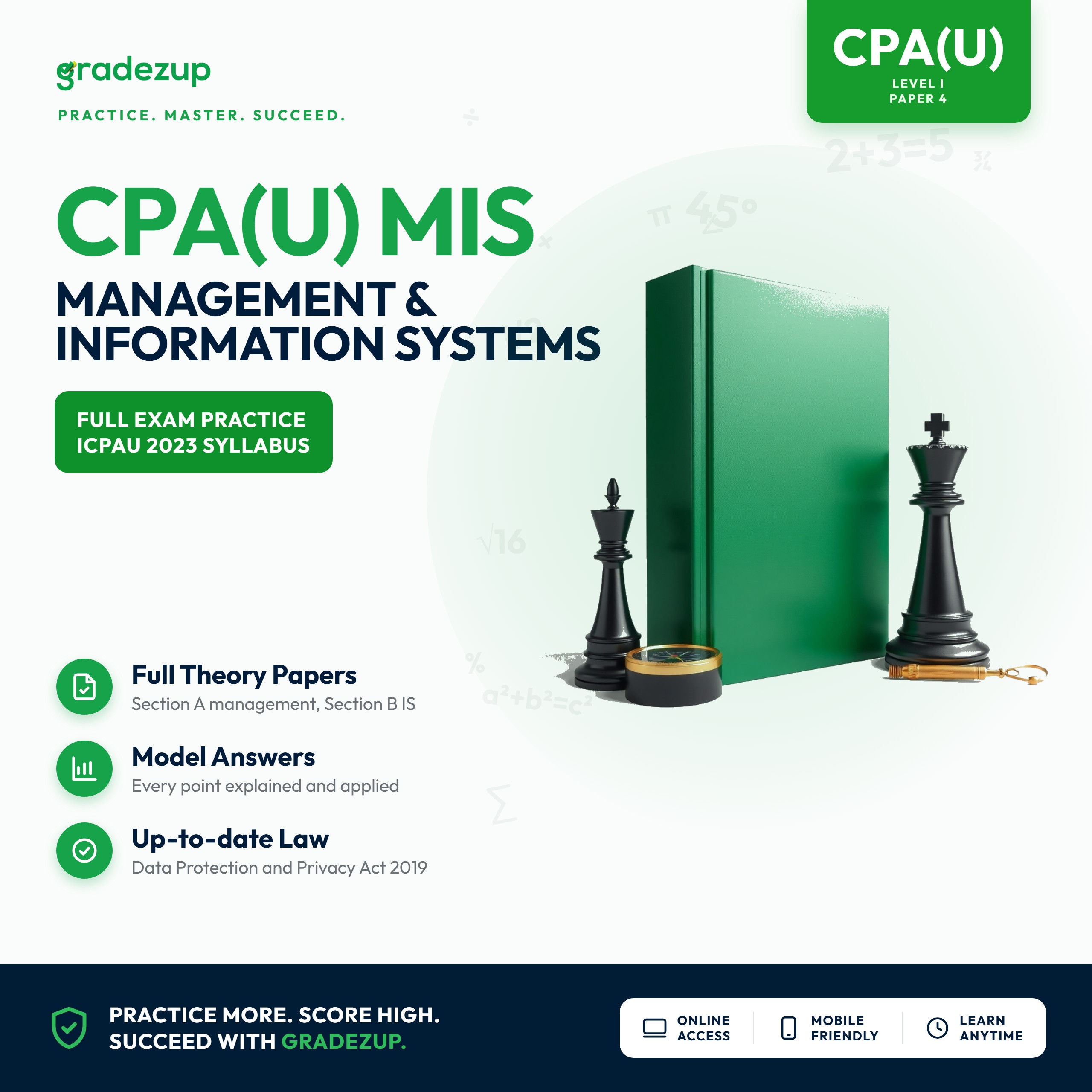 CPA(U) Management and Information Systems practice exams - Gradezup