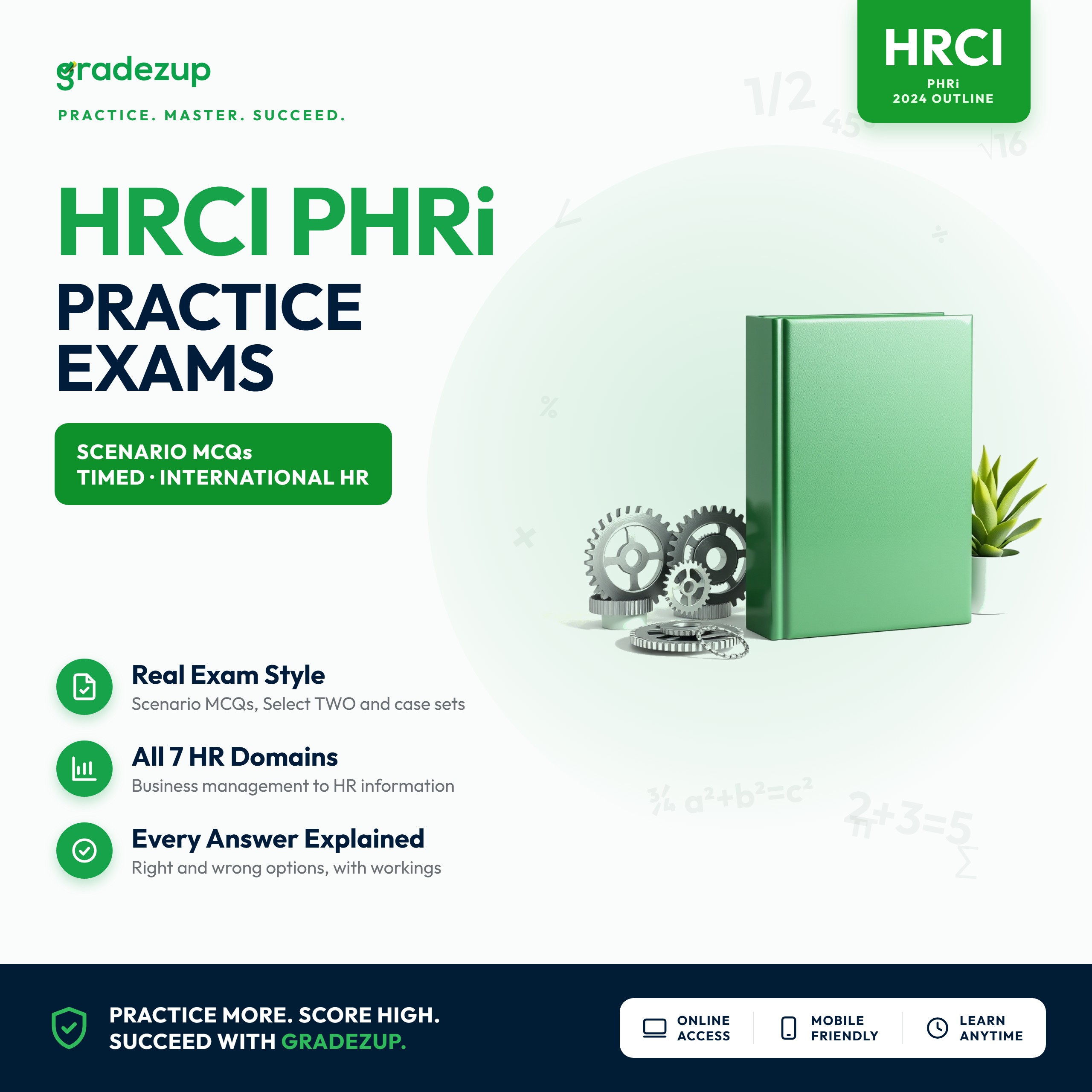 HRCI PHRi - Professional in Human Resources International - practice exams